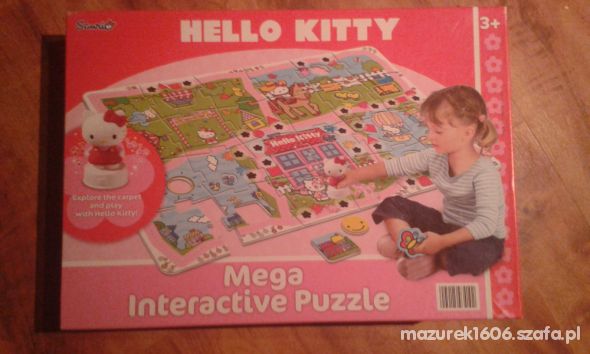 mega puzzle interaktywne hello kitty