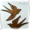 drewniane ptaszki jaskółeczki