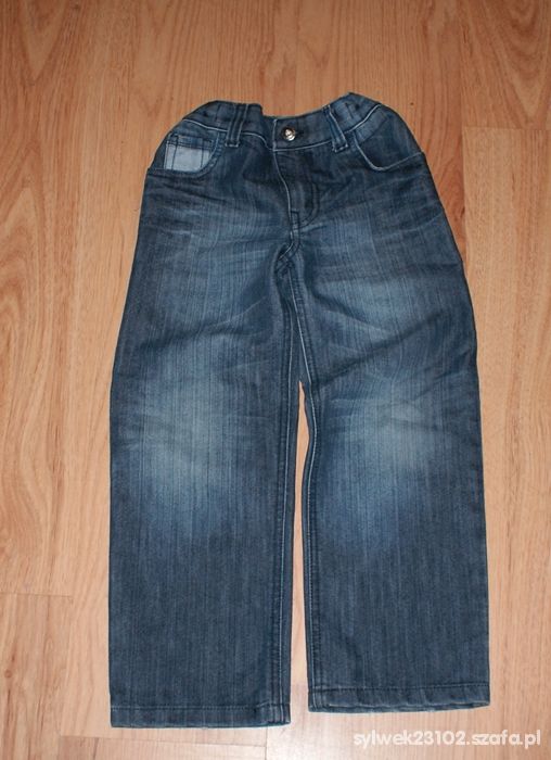 Spodnie jeans r 116