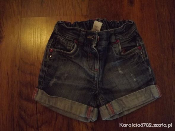 Spodenki dzinsowe Next 92 8 zł