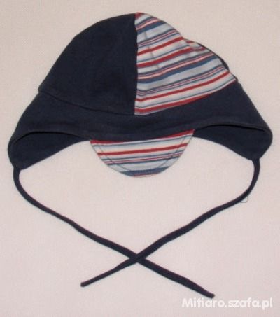 czapka bawełniana z małym daszkiem rozmiar 47