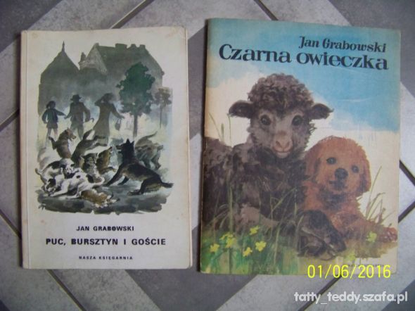 Kolekcjonerskie 2 książeczki lektury Grabowski