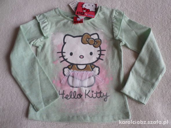 NOWA bluzka Hello Kitty 3d 98cm