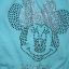 turkusowa bluzeczka Mickey 98