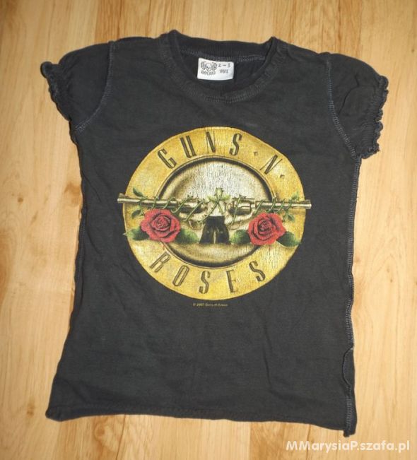 Koszulka Amplified z Guns N Roses 2 do 3 lata