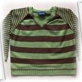 CHEROKEE 80 zielony sweterek w paski