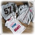 Jesienny zestaw dla dziewczynki BLUZY F&Fi koszulk