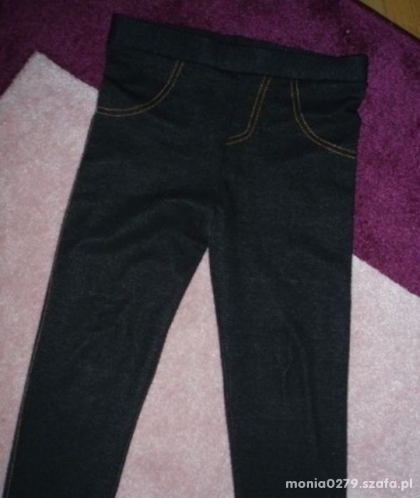 Legginsy dziewczece 122 128