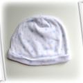 Biała czapka w gwiazdki od 0 do 3 miesięcy