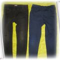 Dwie pary spodni jeansy tregginsy 116 cm
