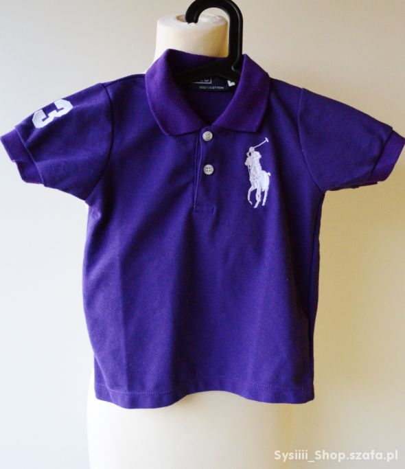 Polo RL T Shirt 116 cm 5 6 Lat Ralph Lauren Fiolet