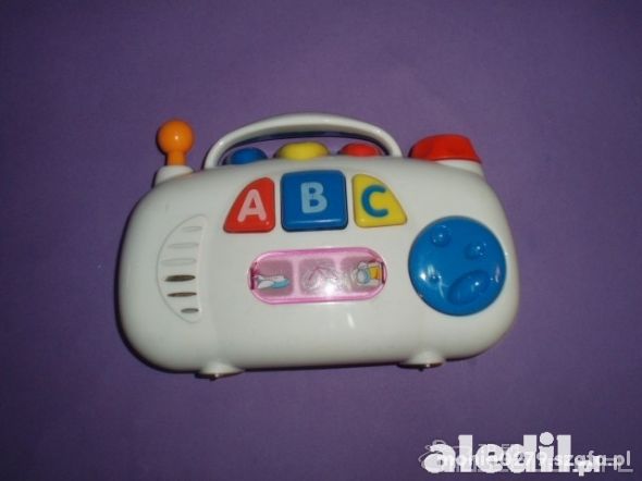 Radio zabawka dla maluchów