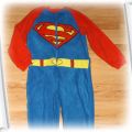Kombinezon Superman z peleryną onesie piżama