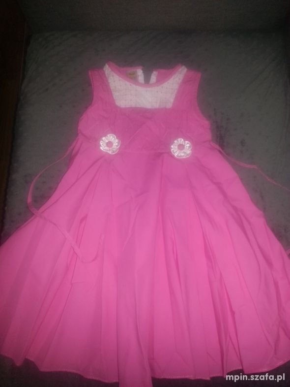 sukienka różowa