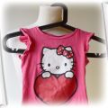 Bluzka Hello Kitty Róż 86 cm 12 m H&M Różowa