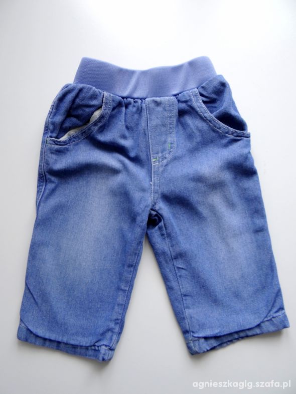 Spodnie jeansowe rozmiar od 9 do 12 miesięcy