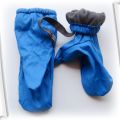 Rękawiczki Niebieskie Ocieplane Rozmiar 3 Narty