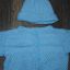 Sweter czapeczka komplet dla noworodka 50 52