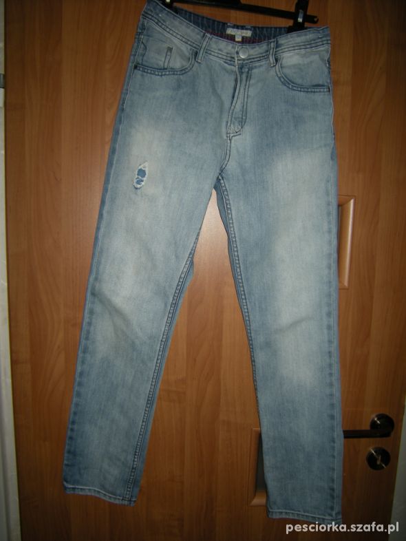 spodnie jeans 158 cm