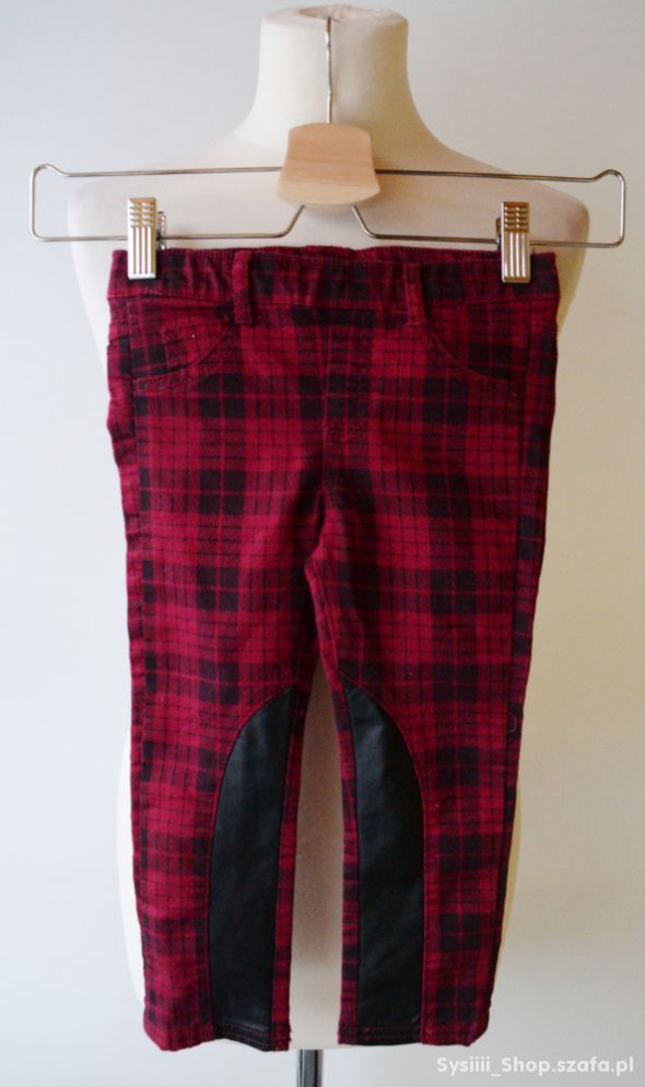 Spodnie Wstawki Eko Kratka H& 15 2 lata 92 cm