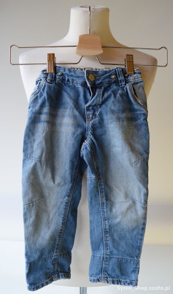 Spodnie H&M Jeans 12 18 m 86 cm Dzinsowe