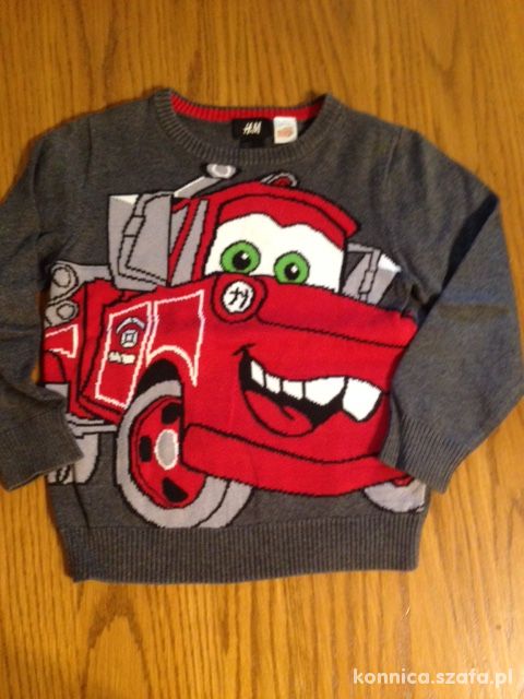 H&M sweterek ze Złomkiem 110