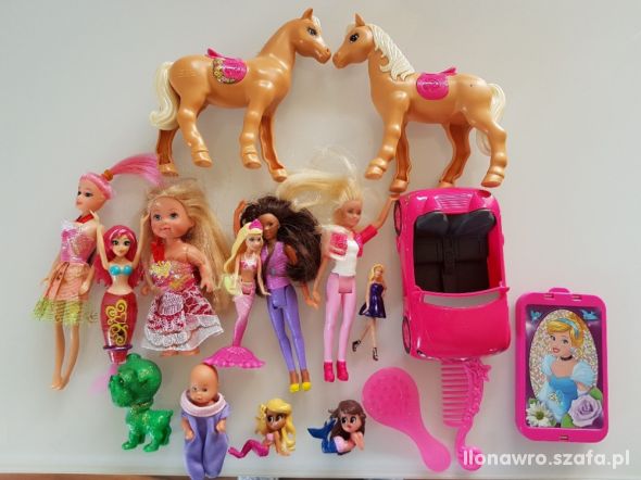 Zabawki z McDonald Barbie