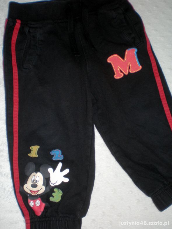 spodnie dresowe Mickey Disney 24 m