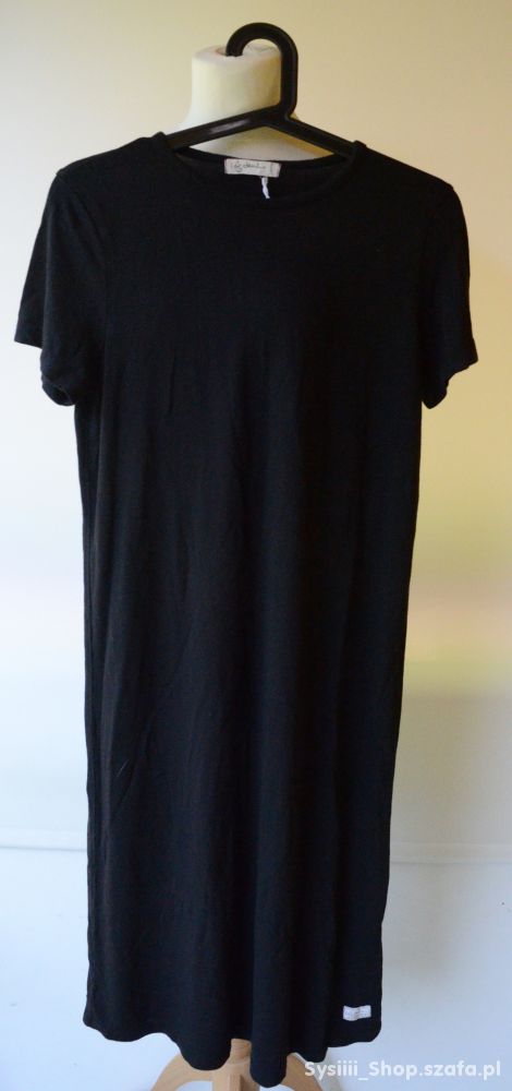 Sukienka Czarna Maxi 146 152 cm Denim 10 11 lat