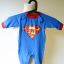 Body Niebieskie Superman H&M 62 cm 3 m