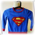 Bluza Superman Niebieska 104 cm 3 4 lata