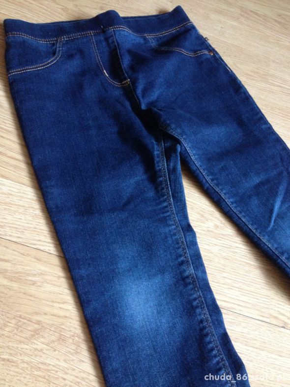Spodnie jeansowe 122 do 128