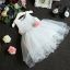 Cudna balowa sukienka biała tiulowa tutu na ślub