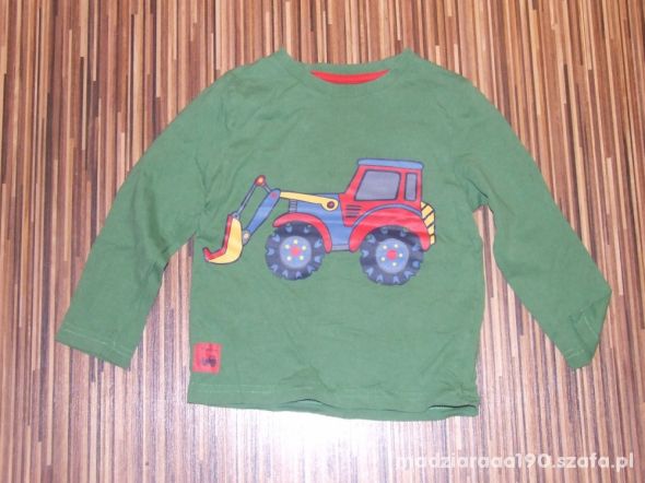 bluzeczka z traktorem TU rozmiar 86 92
