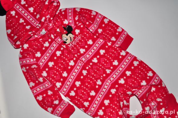 Pajac piżama kombinezon Myszka Minnie 98 cm