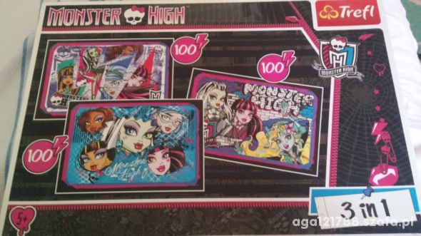 Puzzle monster high