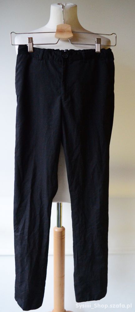 Spodnie Czarne Cubus Eleganckie 164 cm 14 lat