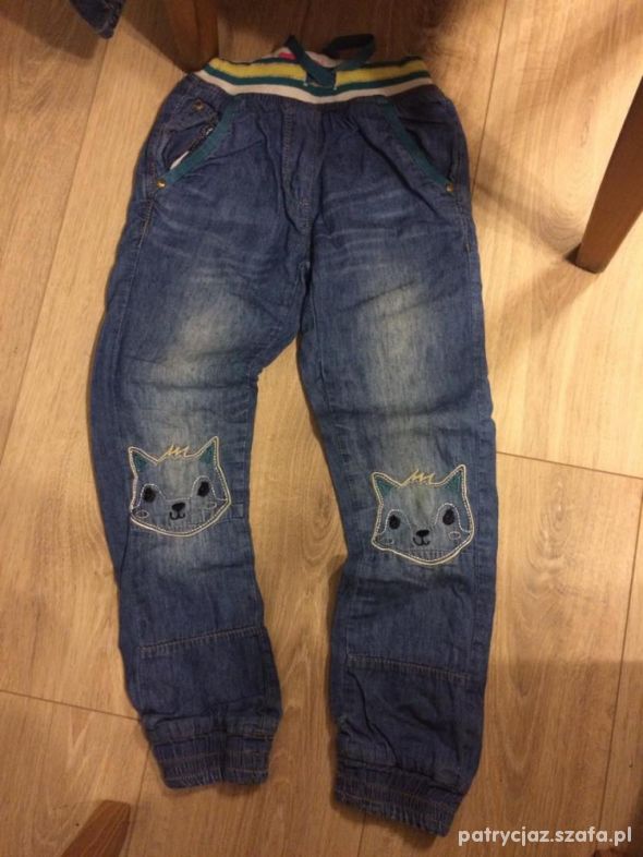 Spodnie Jeansy dżinsy 122 51015