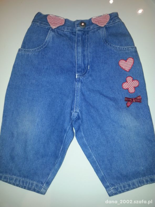 OSKARS GIRL Spodnie jeansy rozm 74 na 9 miesięcy