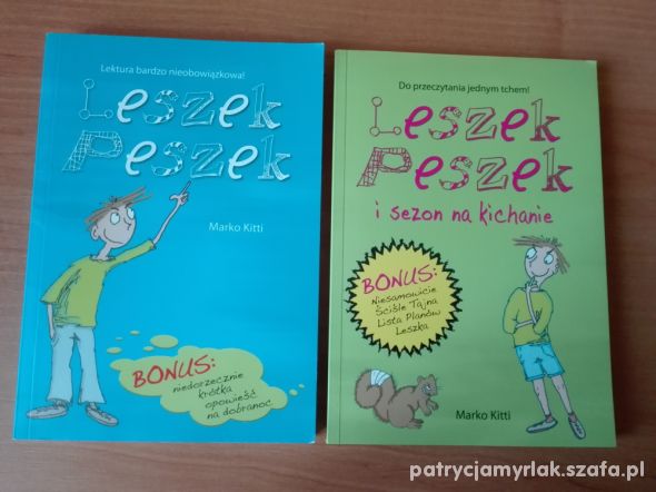 Książki Leszek Peszek