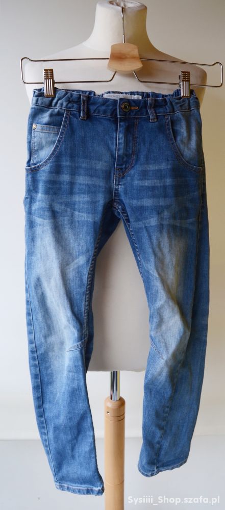 Spodnie Lindex Jeans Dzinsowe 128 cm 7 8 lat