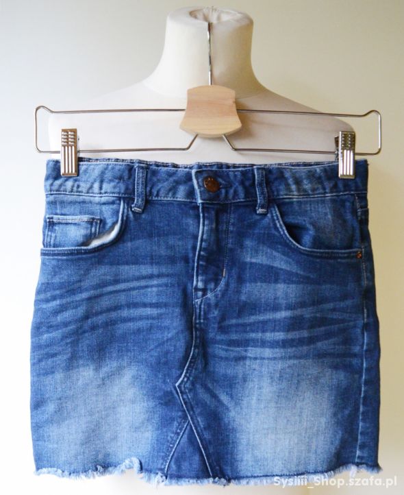 Spódniczka H&M Jeans 152 cm 11 12 lat Dzinsowa