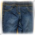 Spodnie legginsy jeansowe George 6 7 lat