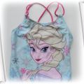 Strój Kostium Kąpielowy Elsa Disney 116 122 cm 6 7