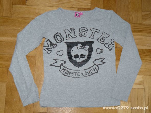 Bawełniana bluzeczka MonsterHigh 152 158