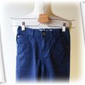 Spodnie Granatowe H&M Regular 128 cm 7 8 lat Grana