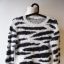 Sweter Włochaty KappAhl 158 164 cm 13 14 lat Zebra