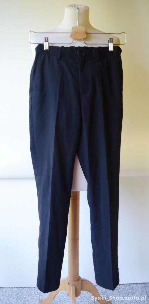 Spodnie Cubus 158 cm 13 lat Czarne Eleganckie