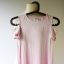 Sukienka Ombre Różowa Odkryte Ramiona Lindex 146