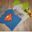 Zestaw chłopiec koszulki Superman Małpa rozm 122
